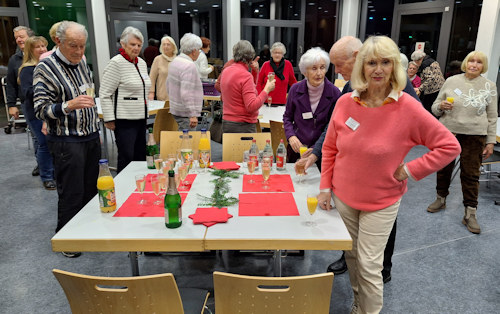 Spieleabend - Sektempfang